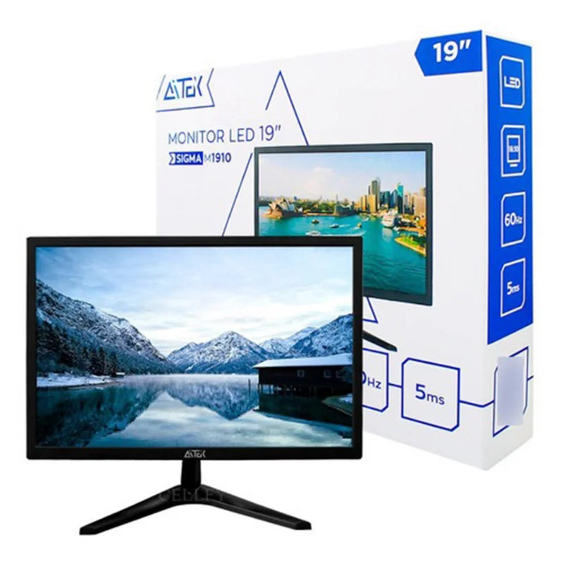 Monitor LED de 19 Polegadas