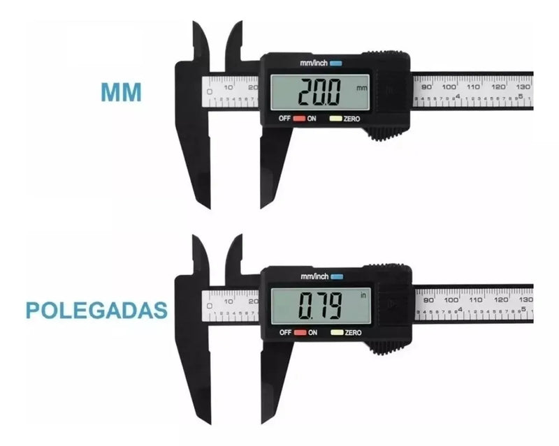 Electronic Caliper Gauge Digital Vernier Gauge Measuring Tools Carpentry Tool Pachometer Ruler