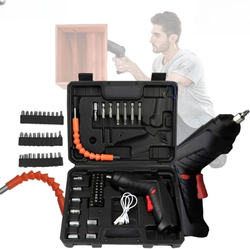 48 Pcs/Drill Kit Battery Charger Usb (Double Position) Special Offer