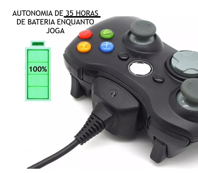 Xbox Controller 360 Usb Cable Source And Charger Kit