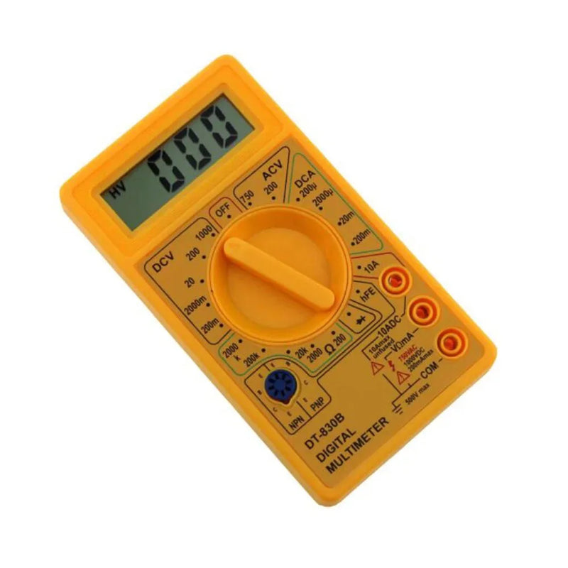 Dt-830 Dcv Dca Diode Digital Multimeter Acv With 9v Battery