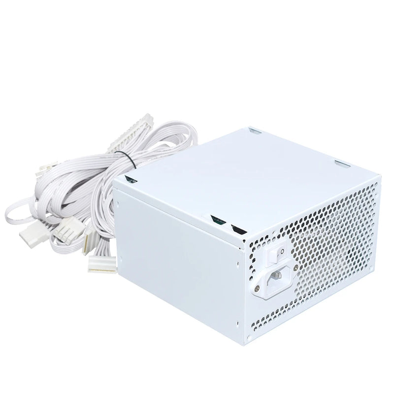 FONTE ATX BRANCA 650W PFC ATIVO 80 PLUZ BRONZE