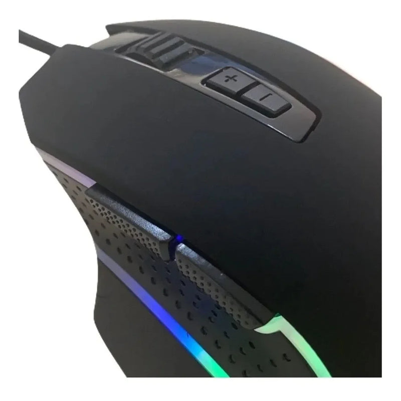 Mouse Gamer Led Rdg 4800dpi 7 Botoes Knup Kp Mu006