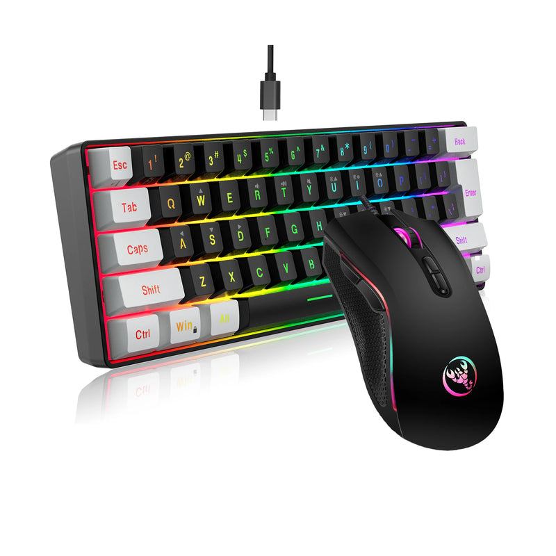 KIT TECLADO MECANICO E MOUSE RGB