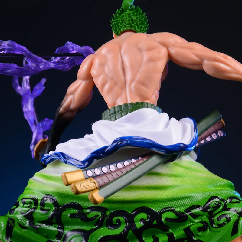 Nova Figura de Ação de Anime One Piece GK Roronoa Zoro de 20cm, Figura de Ação de PVC, Coleção de Desenhos Animados, Modelo de Boneca, Brinquedo Presente Decoração