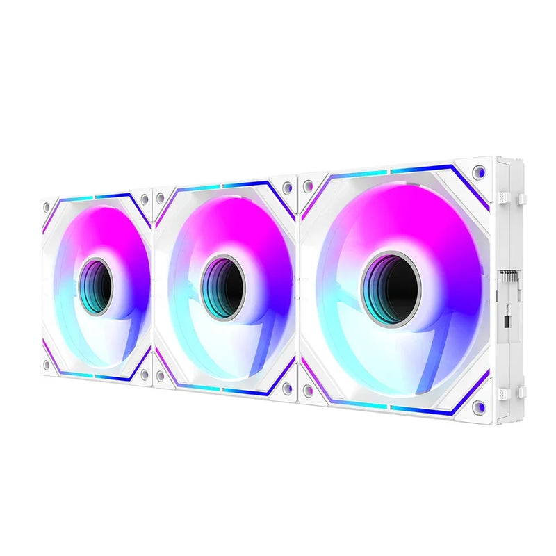 120mm Uni Fan Cooling Fans ARGB RGB Cooler PWM 4PIN Wireless Splicing 5V PC Computer Case Ventilador Infinity Mirror