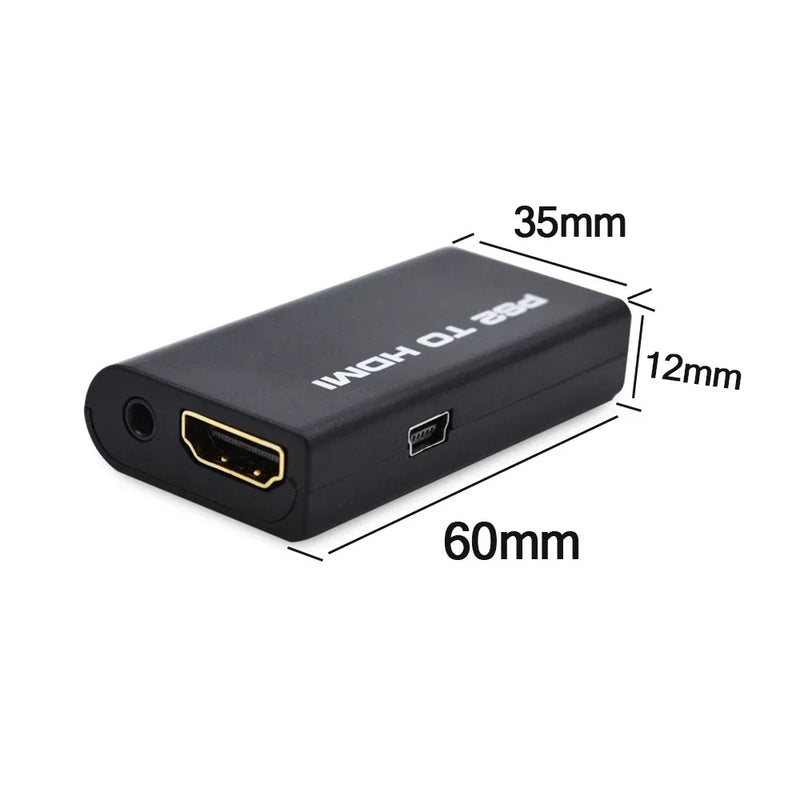 Ps2 Audio Video Av Converter Adapter For Hdmi Cable