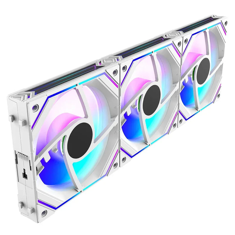 120mm Uni Fan Cooling Fans ARGB RGB Cooler PWM 4PIN Wireless Splicing 5V PC Computer Case Ventilador Infinity Mirror