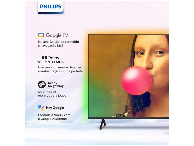 Smart TV 55 ”4K D-LED Philips 55PUG7908/78