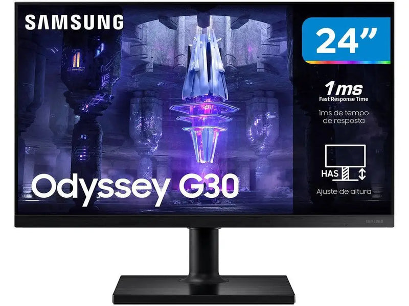 Gamer Monitor Samsung Odyssey G30 24 ”Full HD