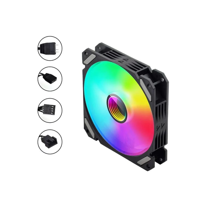 FAN LED RGB Ventoinha Para PC Gabinete CPU Knup G-VR345