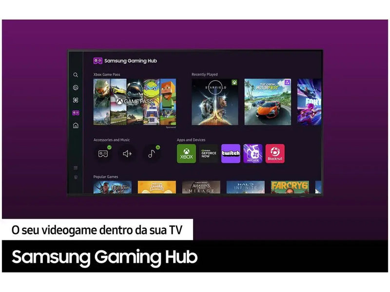 Smart TV 65 ”4K UHD LED Samsung 65DU7700