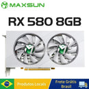 Placa de Vídeo MAXSUN Radeon RX580 8GB GDDR5 Dual Fan