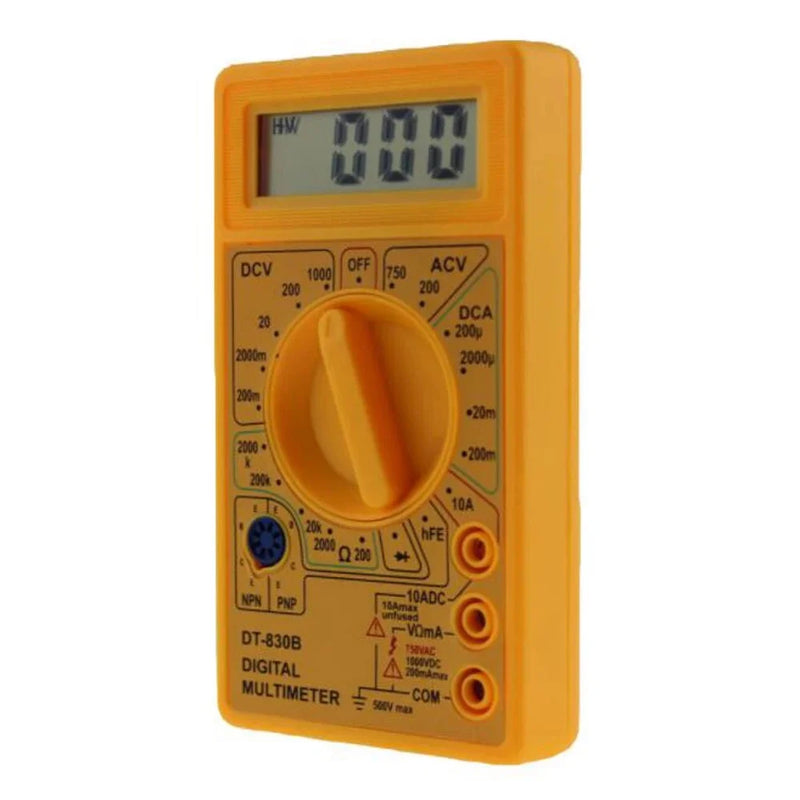 Dt-830 Dcv Dca Diode Digital Multimeter Acv With 9v Battery