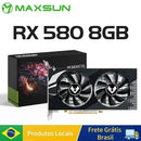 Placa de Vídeo MAXSUN Radeon RX580 8GB GDDR5 Dual Fan