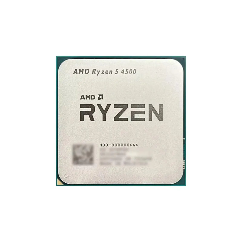 AMD Ryzen 5 4500 3.6GHz Base Clock 6-Core 12-Thread Desktop Processador CPU, AM4 Socket, No Integrated Graphics, No Heatsink Fan