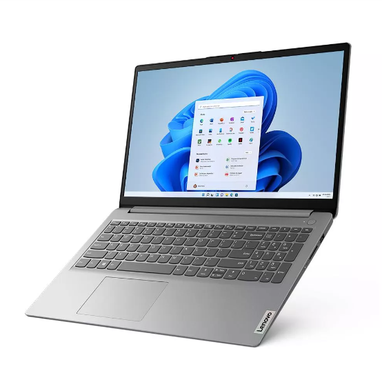 Notebook Lenovo Ideapad 1 Intel Core I3 1215U 8GB RAM 256GB SSD Windows 11 Home Tela 15,6" 82VY000SBR